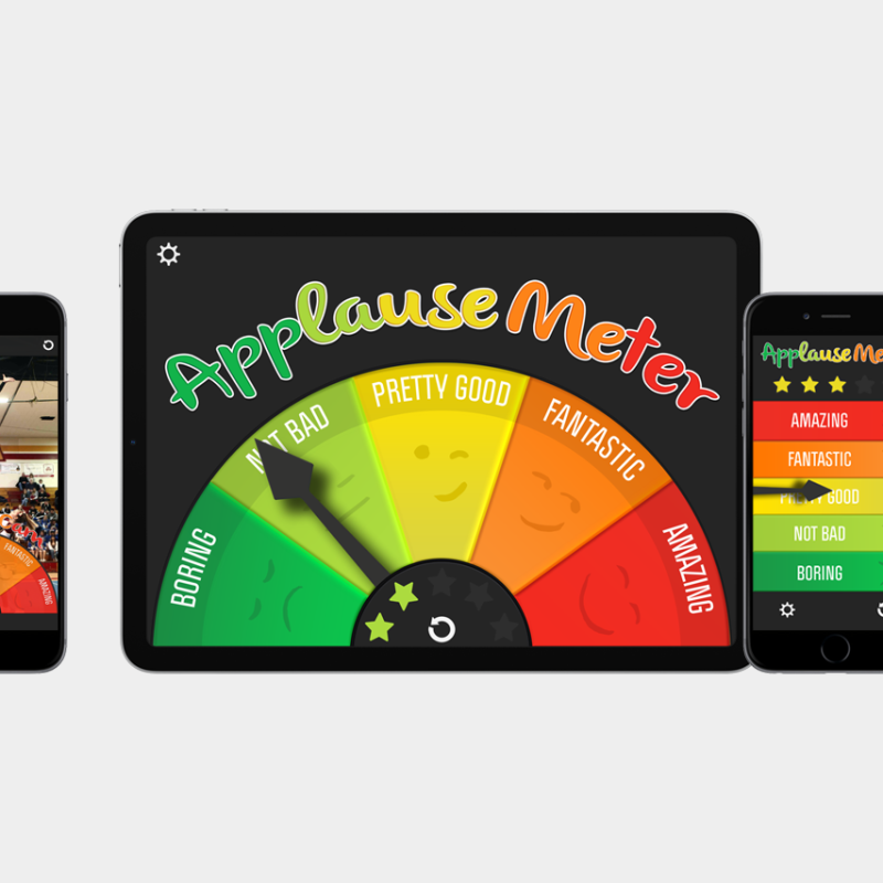 Applausemeter for iPad and iPhone